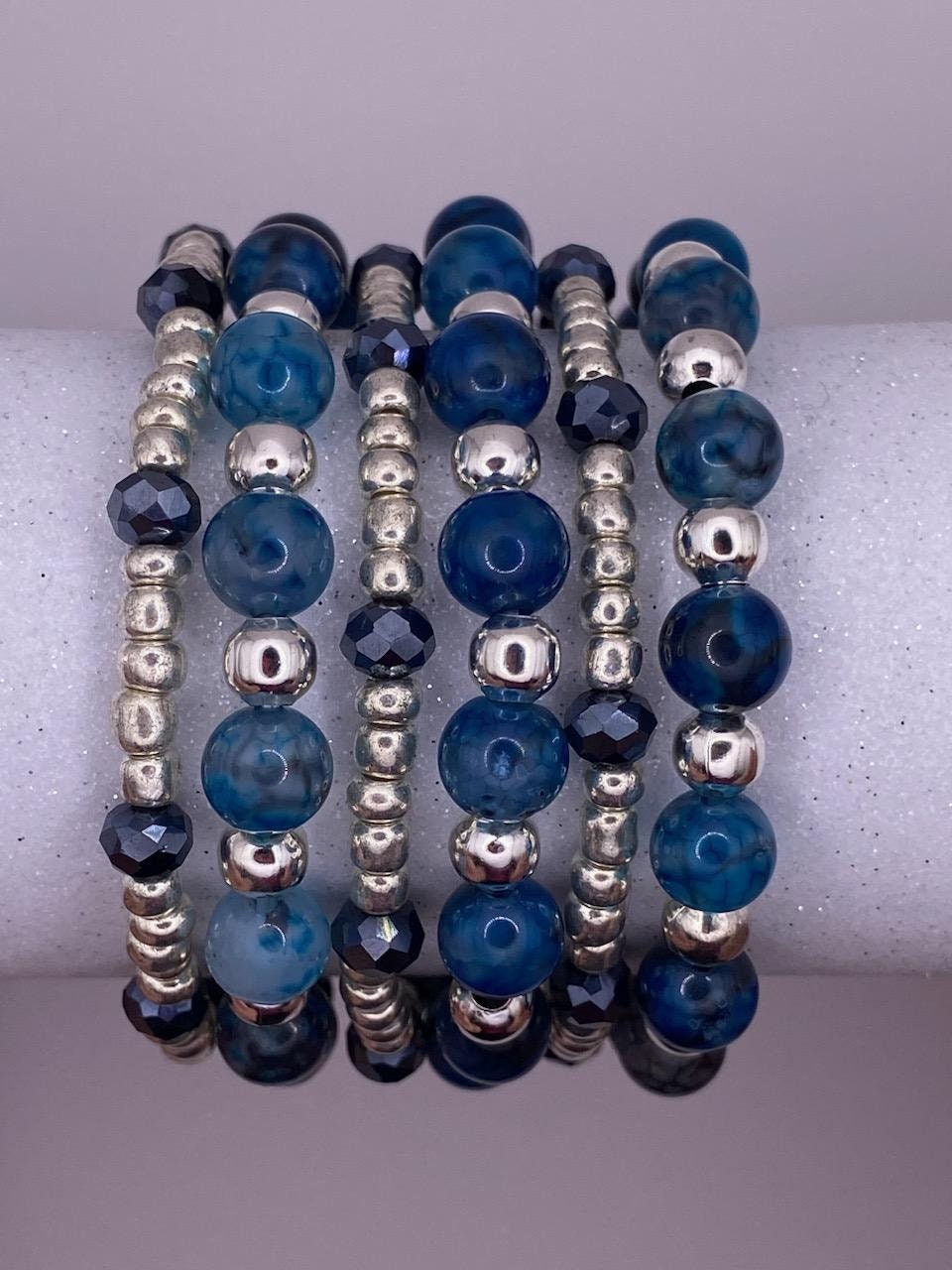 Glass Bead Bracelet