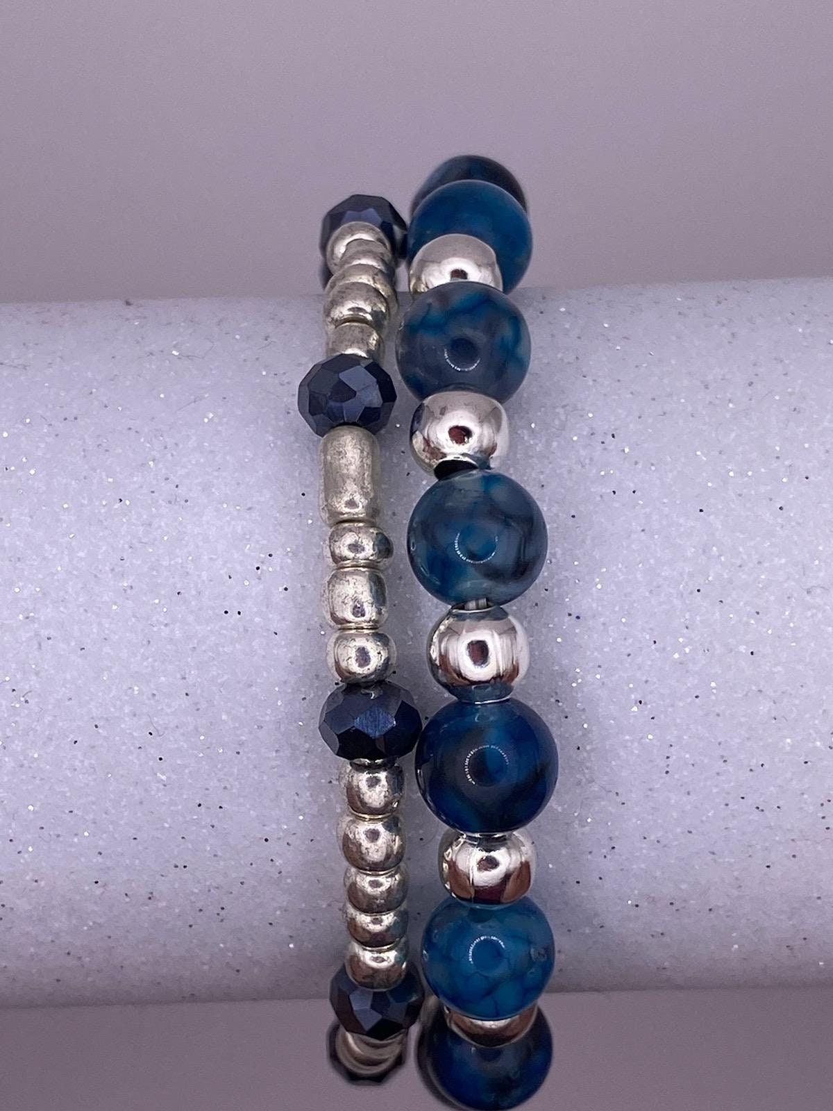 Glass Bead Bracelet