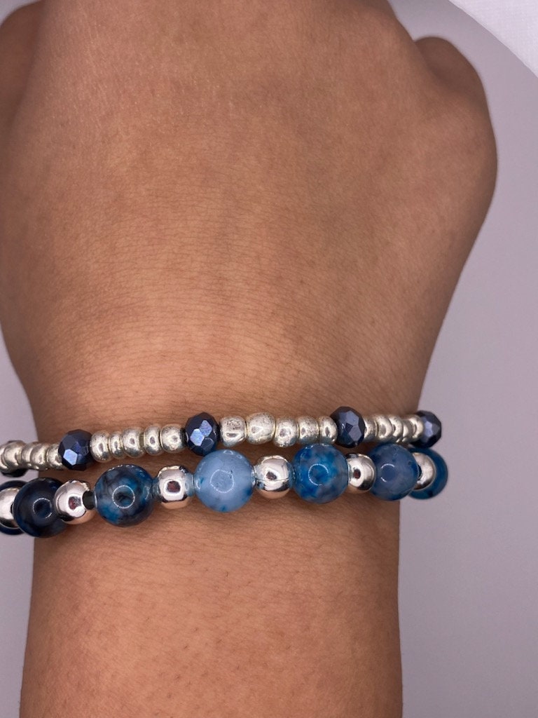 Glass Bead Bracelet